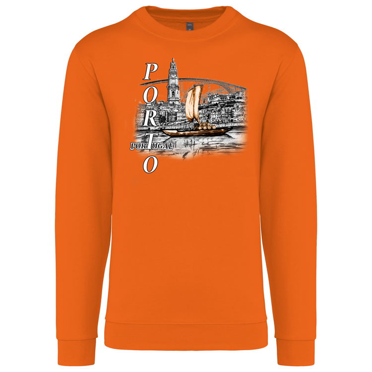 Sweatshirt Kariban sem Capuz Ribeira