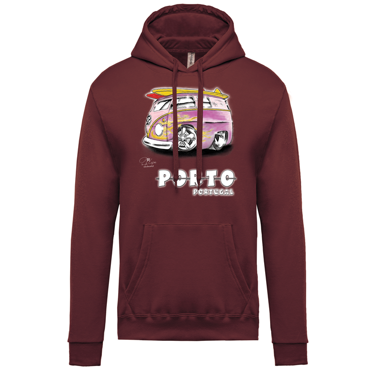 Sweatshirt Kariban com Capuz Gorduxinha Porto