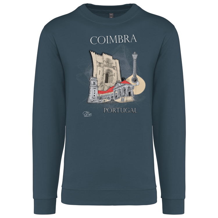 Sweatshirt Kariban sem Capuz Sé de Coimbra