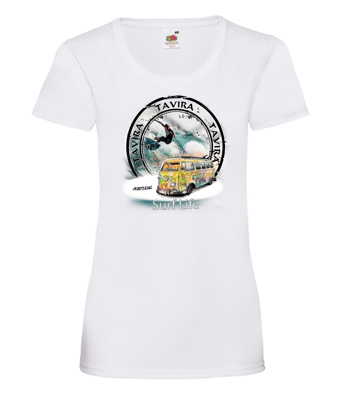 T-shirt Senhora Surf Life Tavira