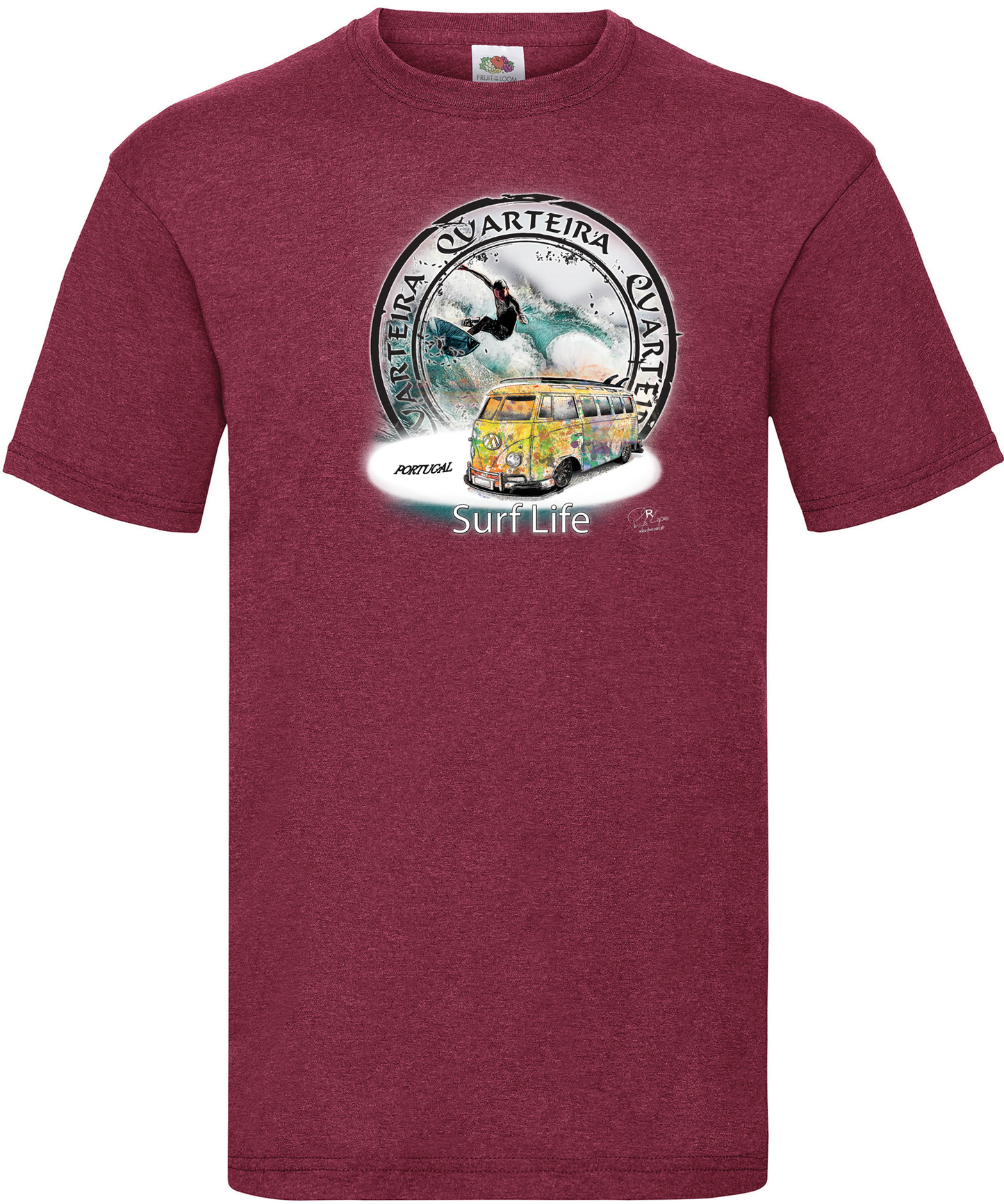 T-shirt Surf Life Quarteira