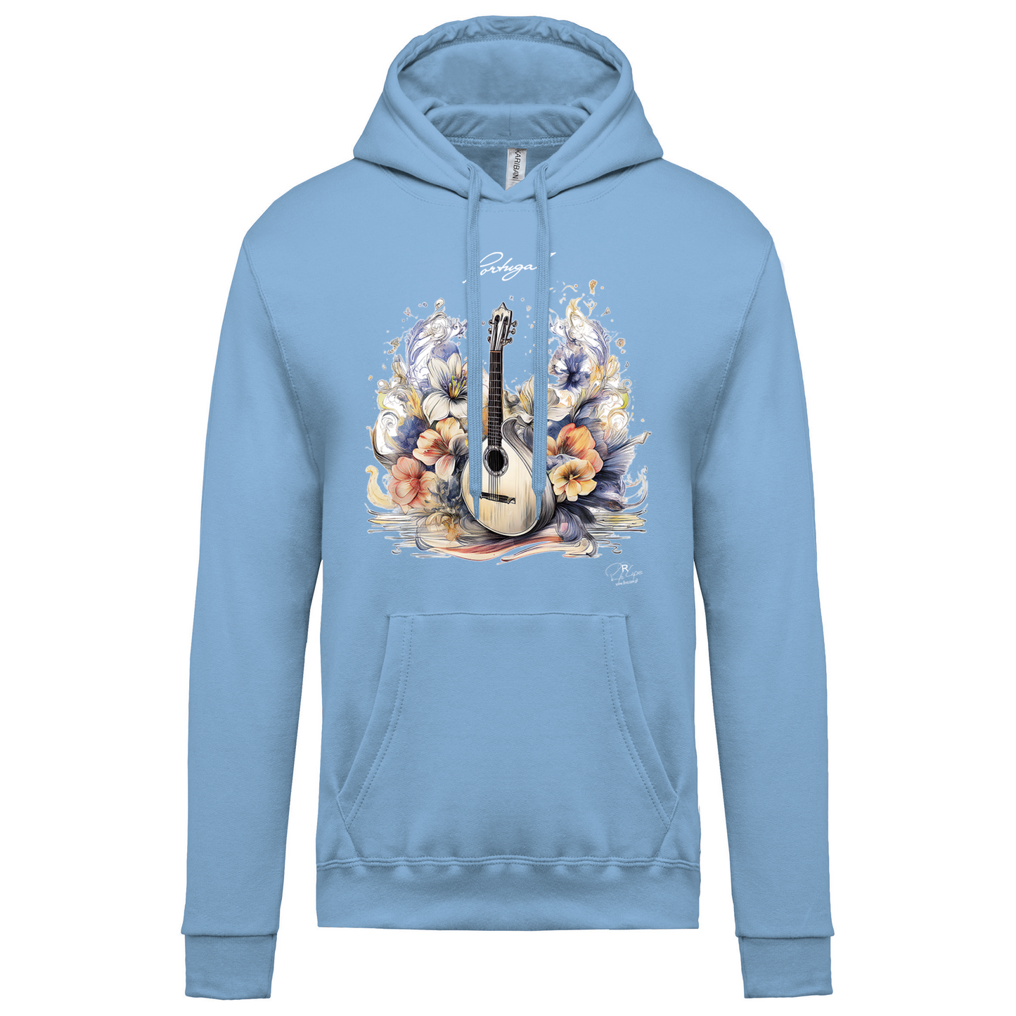 Sweatshirt Kariban com Capuz Guitarra Portuguesa