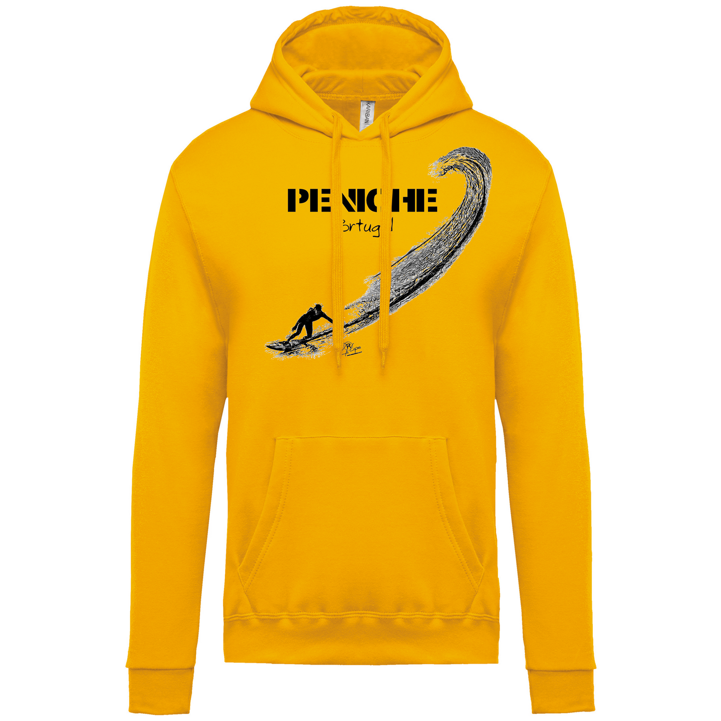 Sweatshirt Kariban com Capuz Surf Peniche