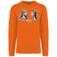 Sweatshirt Kariban sem Capuz King and Queen Óbidos