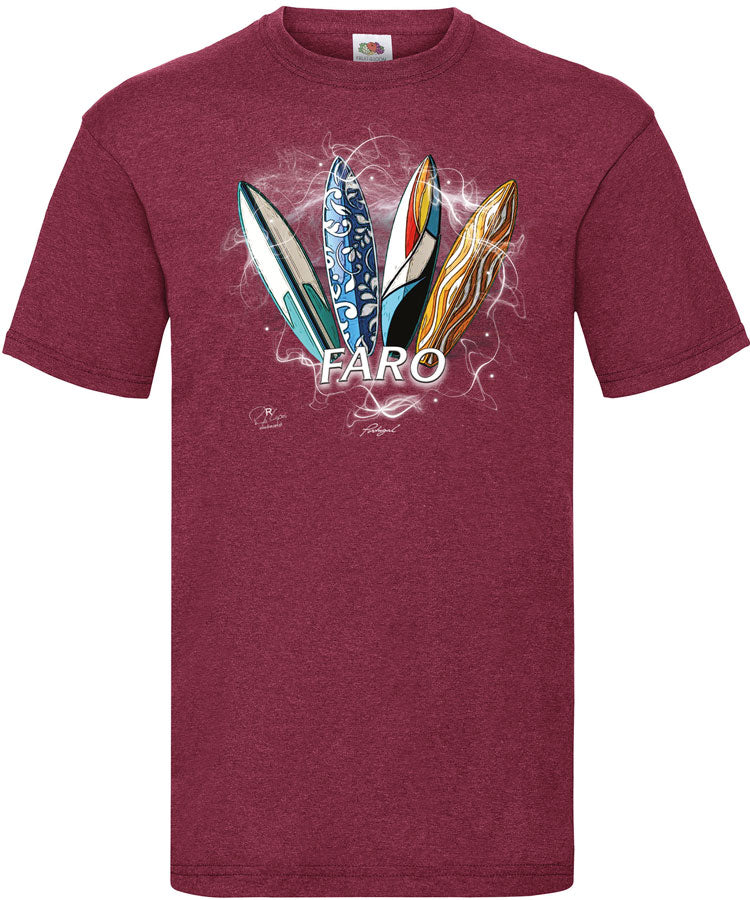 T-shirt Surfboards Faro