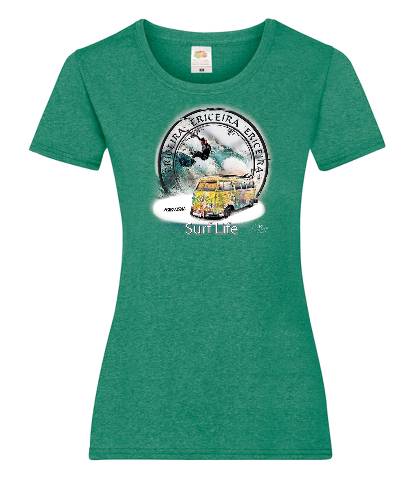T-shirt Senhora Surf Life Ericeira