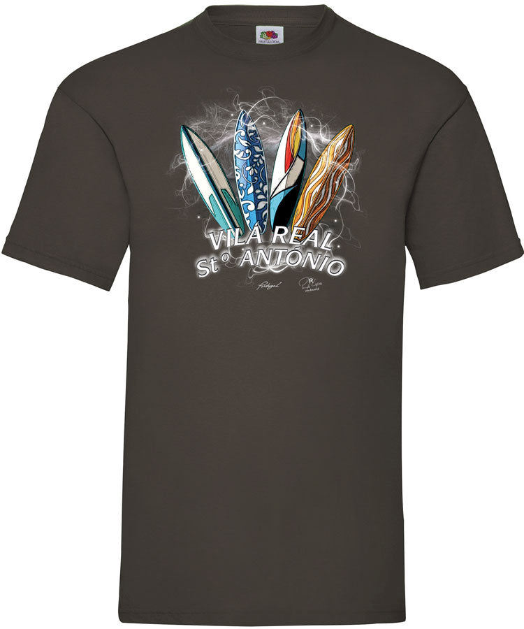 T-shirt Surfboards Vila Real Stº António