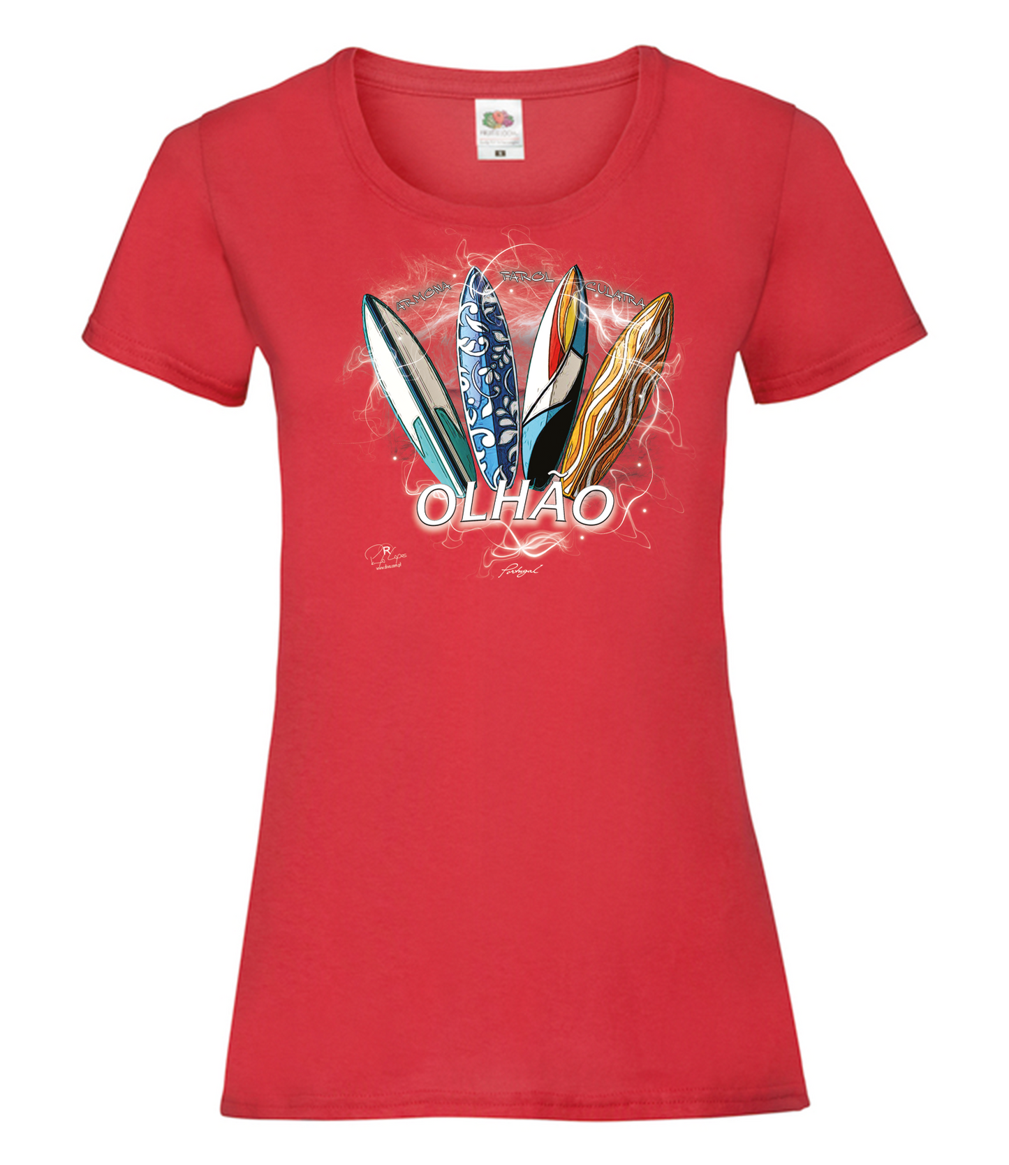 T-shirt Senhora Surfboards Olhão