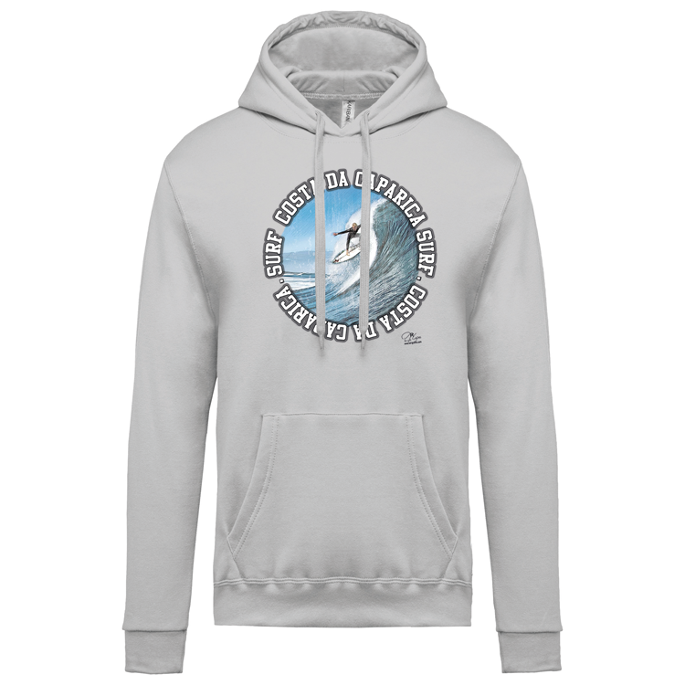 Sweatshirt Kariban com Capuz Monster Waves 2 Costa da Caparica