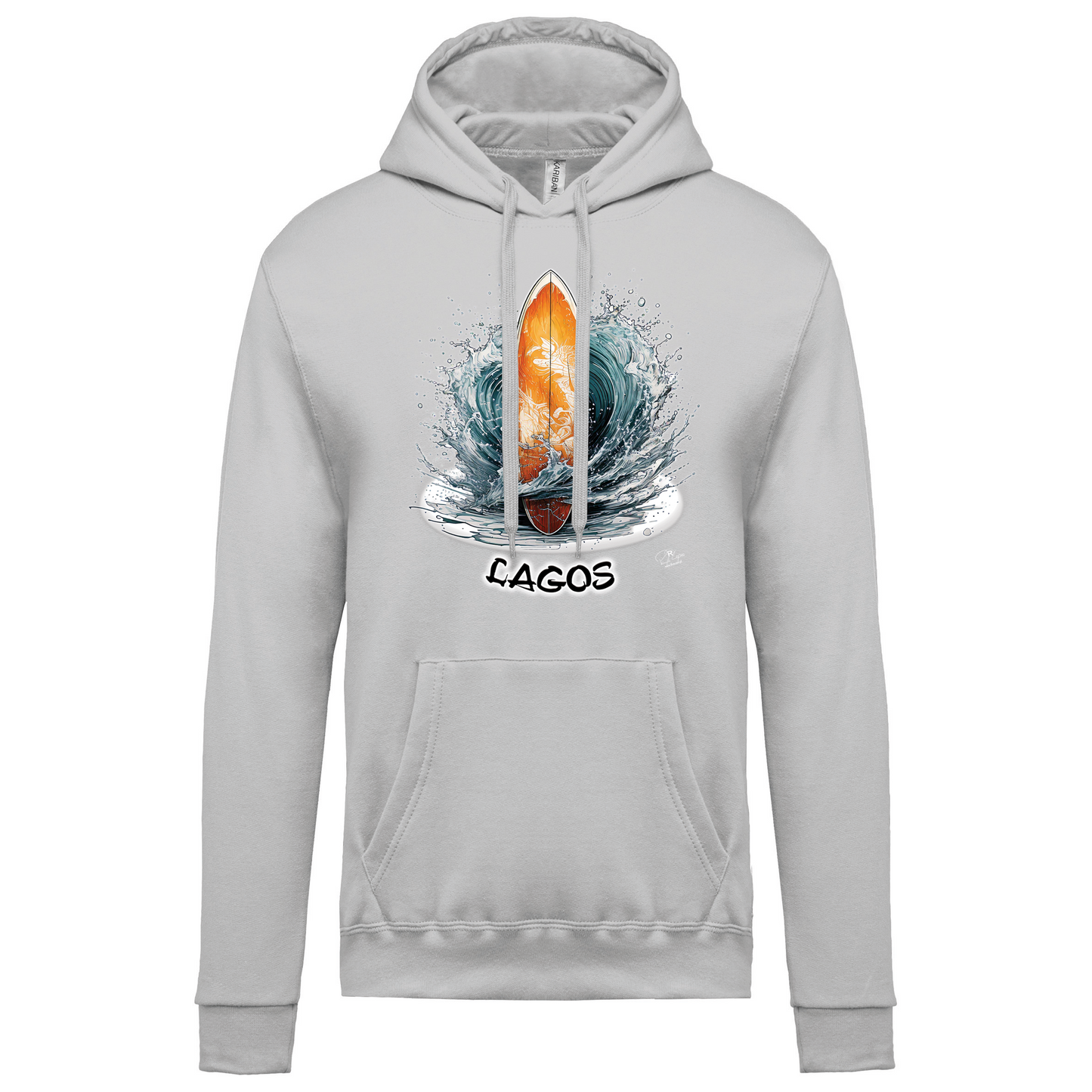 Sweatshirt Kariban com Capuz Prancha Lagos