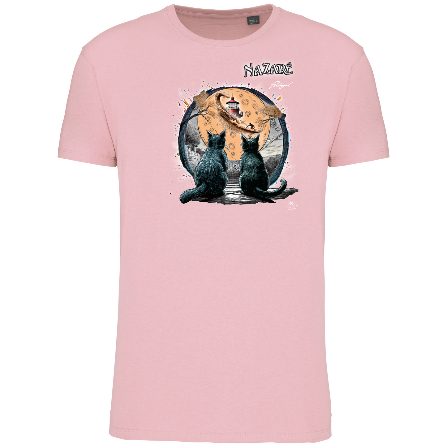 T-Shirt Algodão Biológico Luar Nazaré