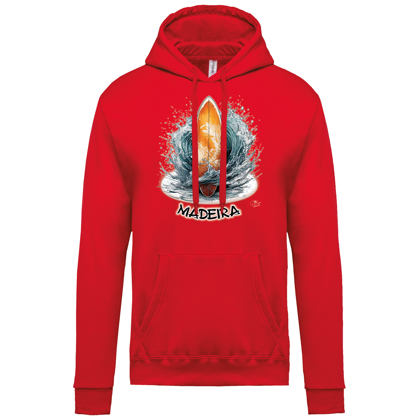 Sweatshirt Kariban com Capuz Prancha Madeira