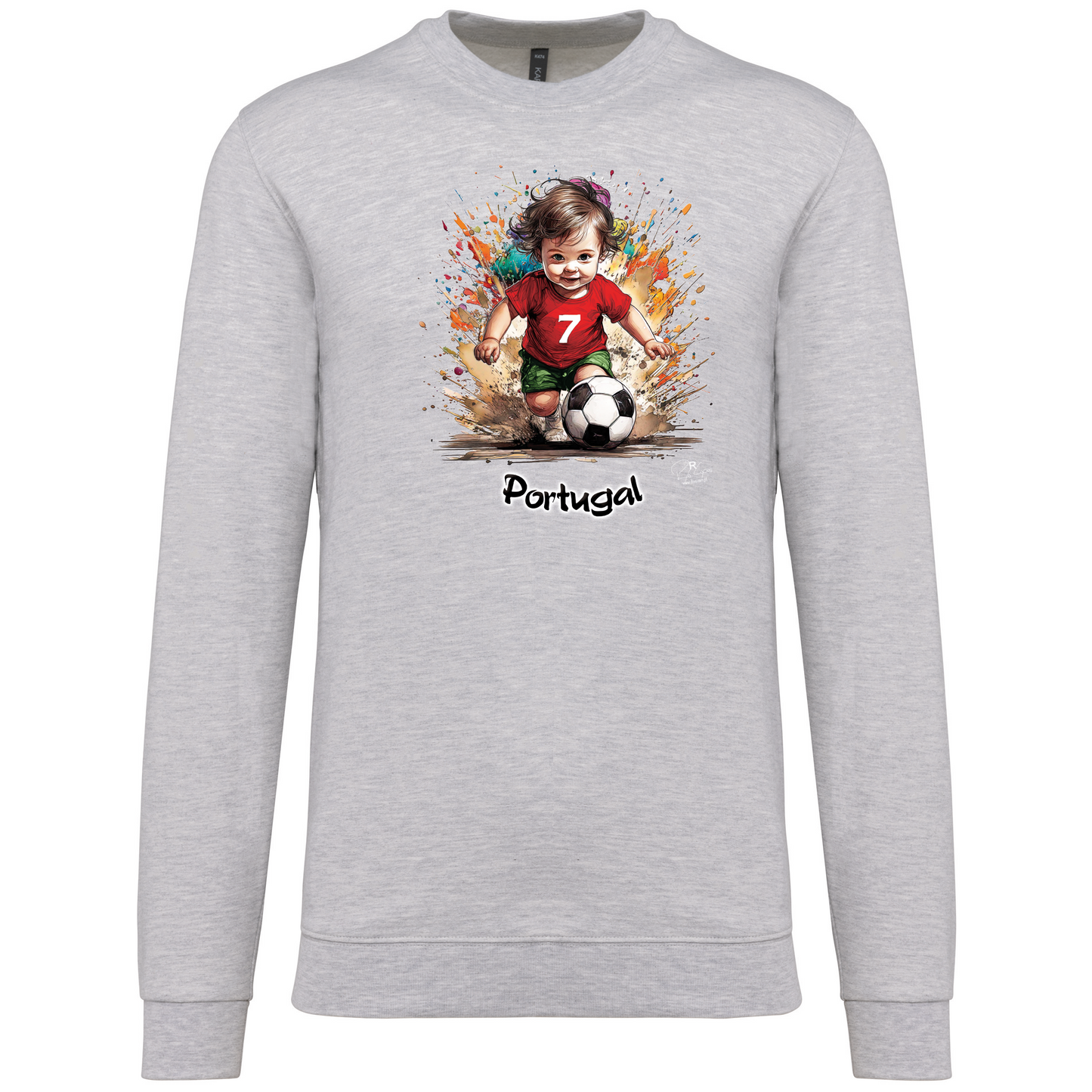 Sweatshirt Kariban sem Capuz 7 Portugal