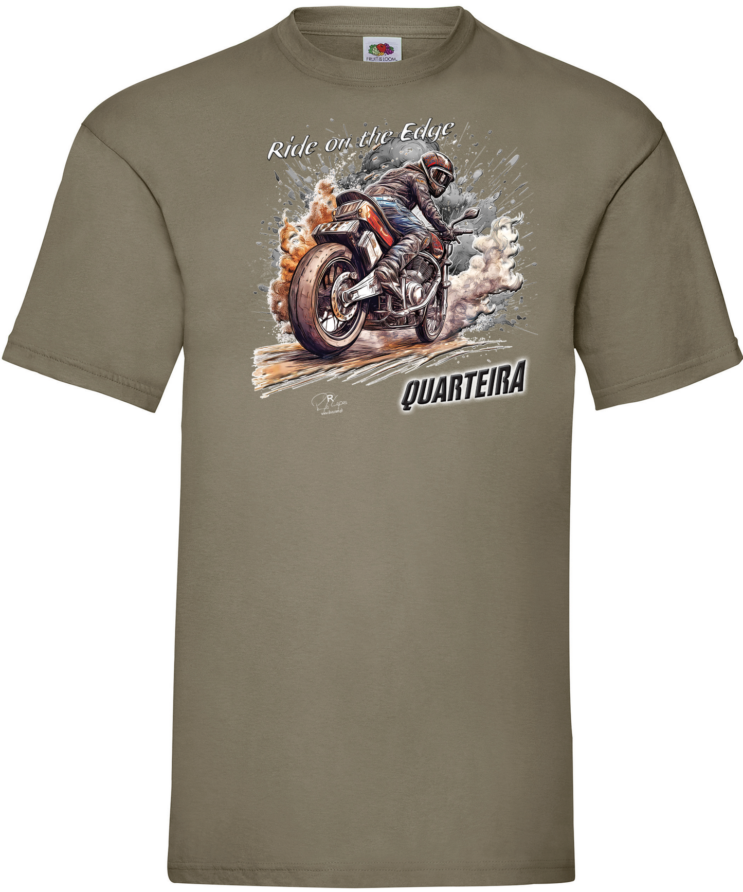 T-shirt Ride on the Edge Quarteira