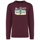 Sweatshirt Kariban sem Capuz Pegadas Albufeira