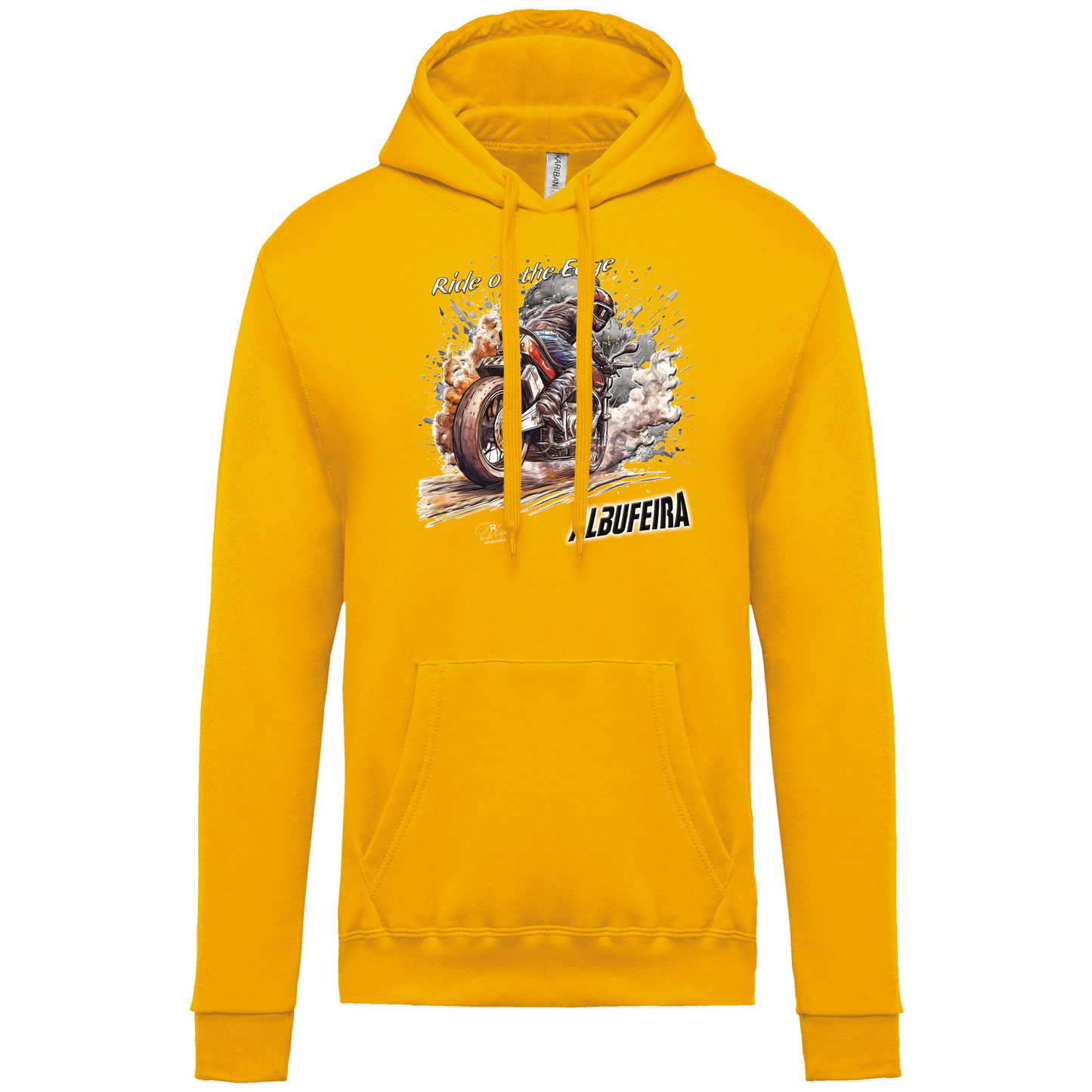 Sweatshirt Kariban com Capuz Ride on the Edge Albufeira