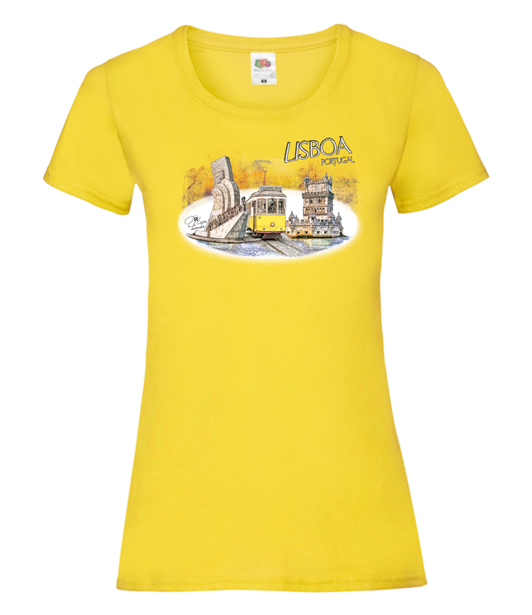 T-shirt Senhora Monumentos Belém