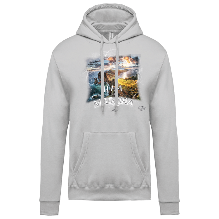 Sweatshirt Kariban com Capuz Ponta de São Lourenço