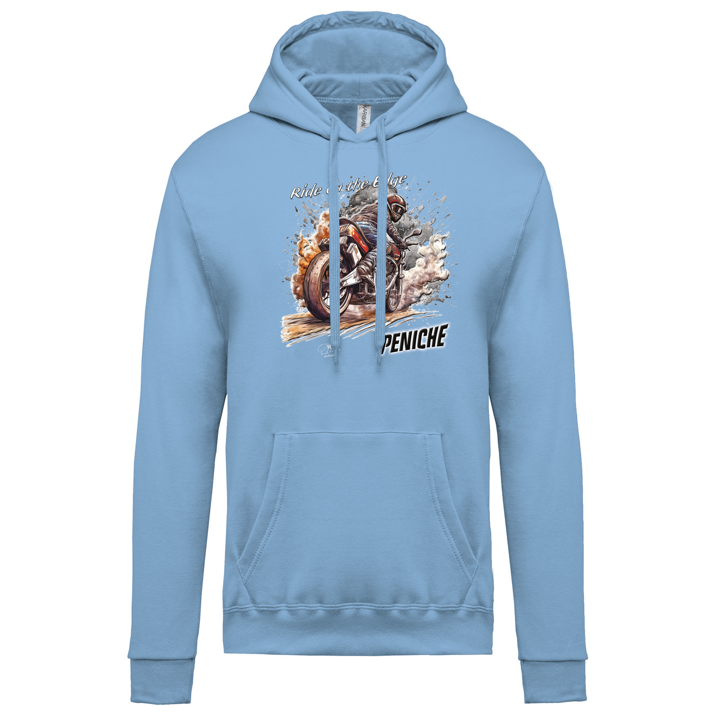 Sweatshirt Kariban com Capuz Ride on the Edge Peniche