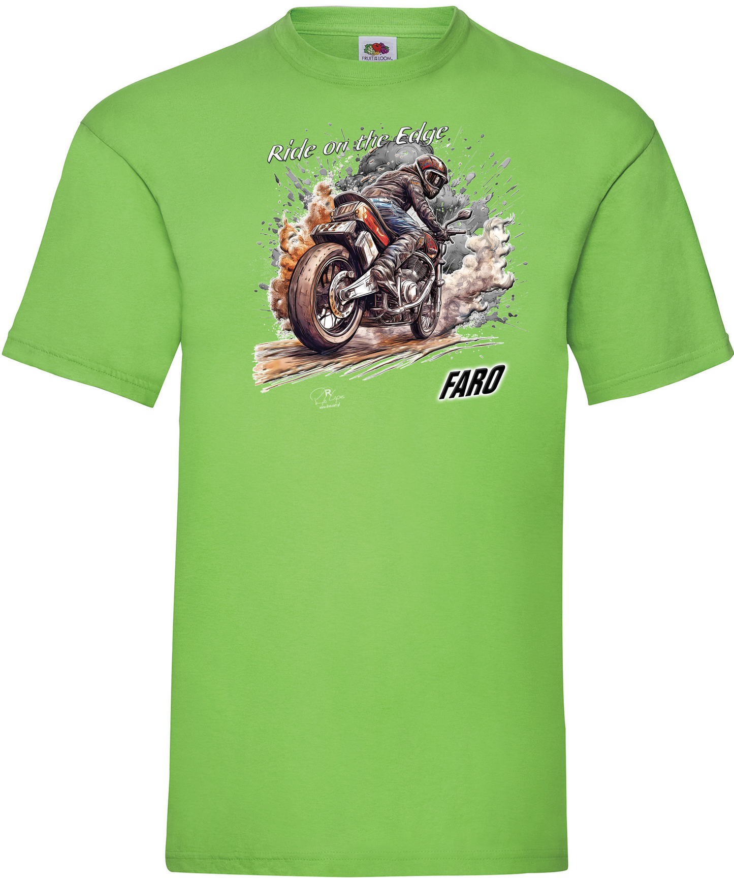 T-shirt Ride on the Edge Faro
