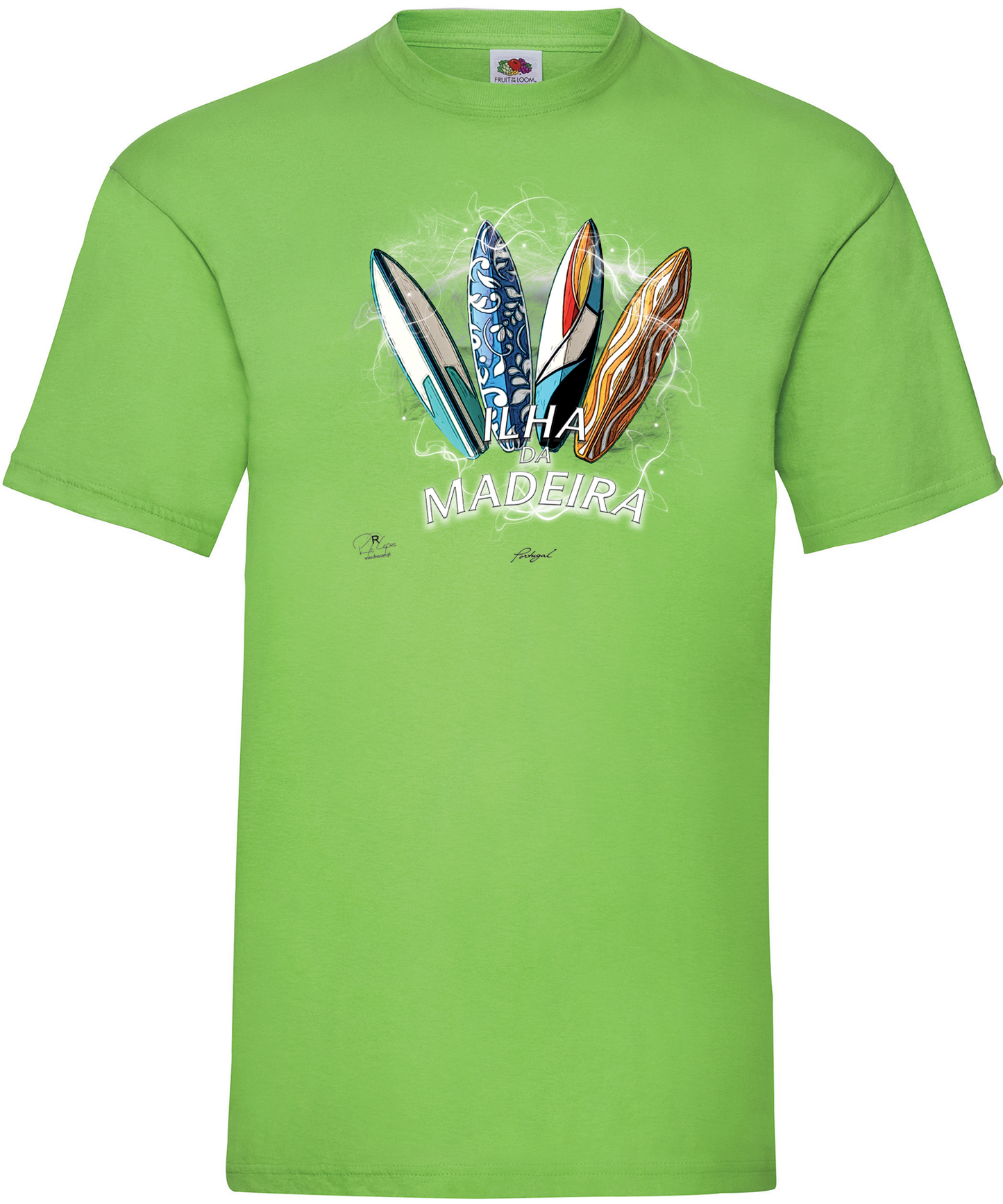 T-shirt Surfboards Ilha da Madeira