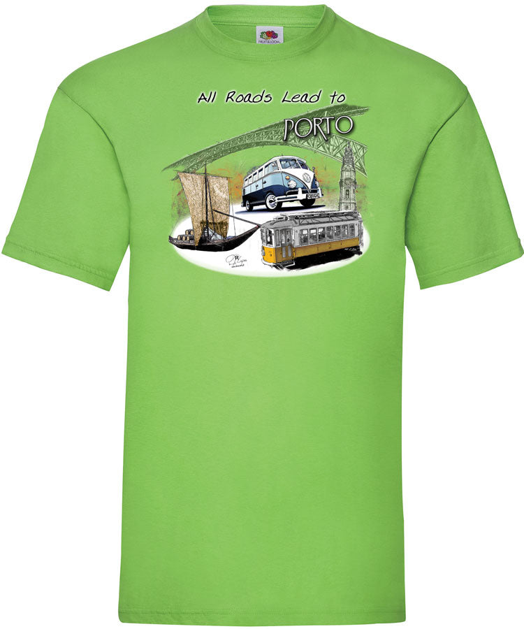 T-shirt All Roads Lead to Porto