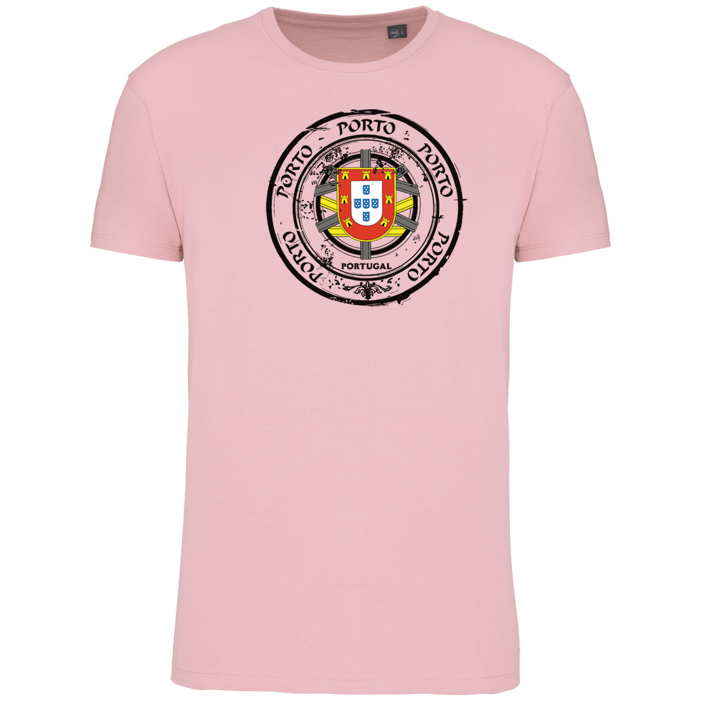T-Shirt Algodão Biológico Selo Escudo Porto
