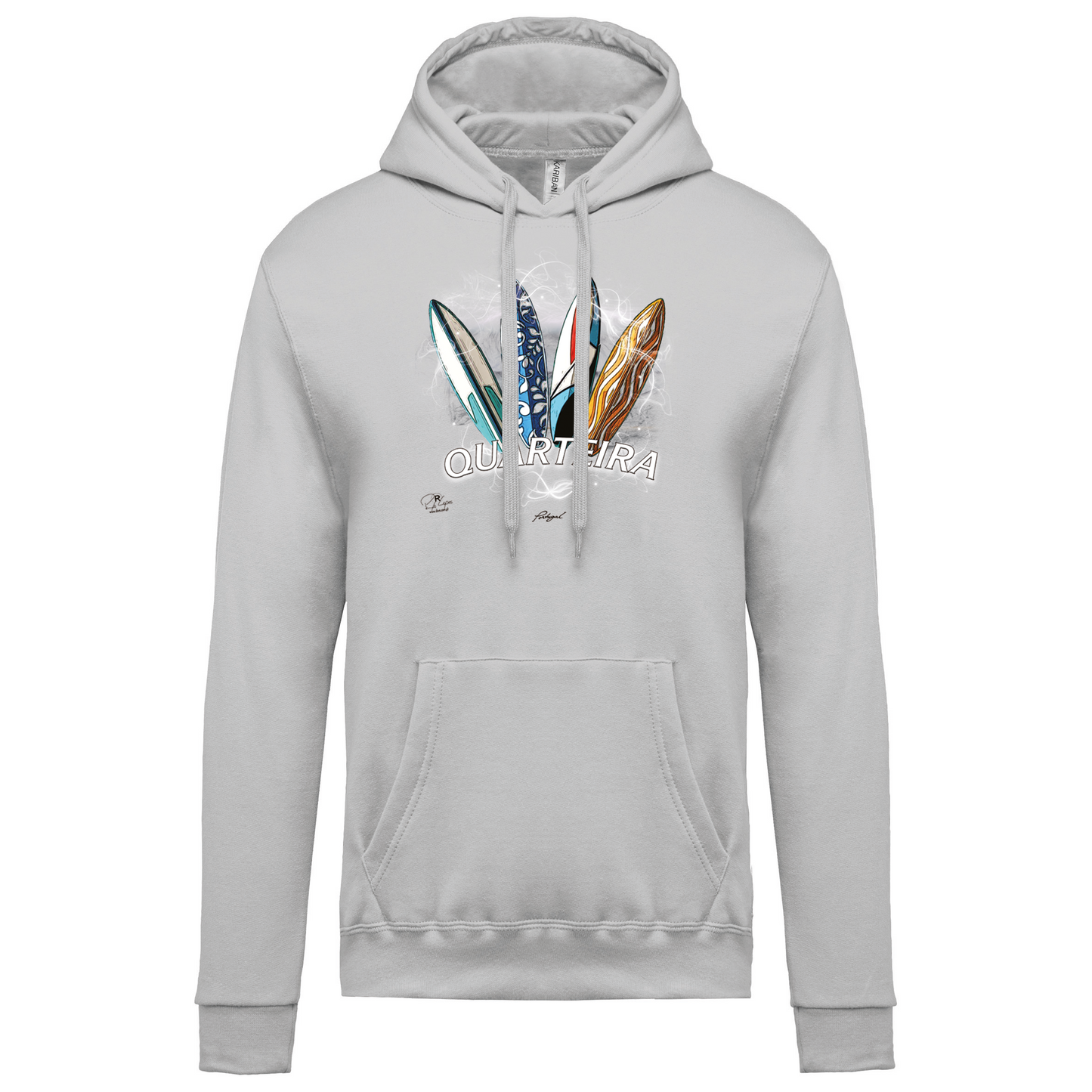 Sweatshirt Kariban com Capuz Surfboards Quarteira