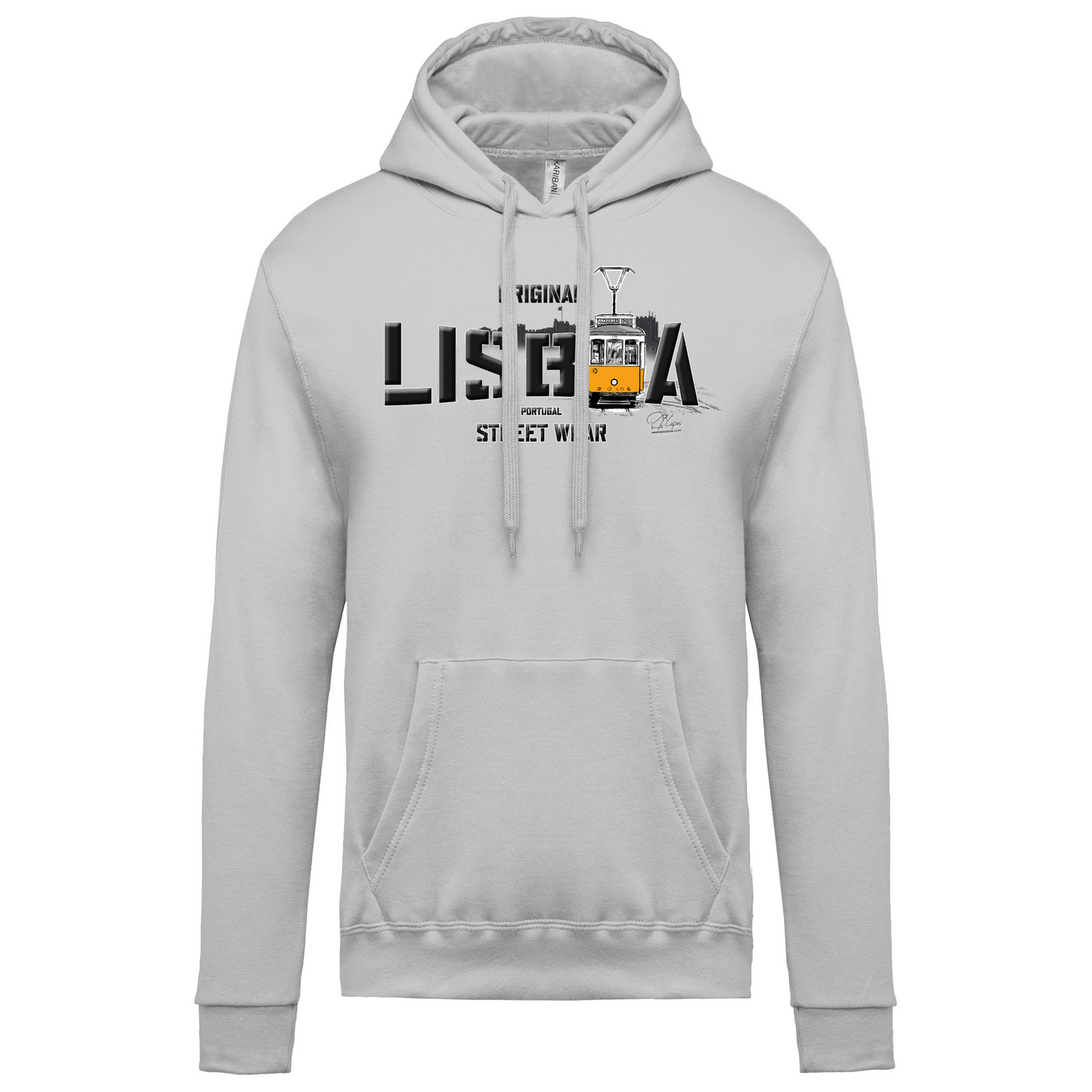 Sweatshirt Kariban com Capuz Original Lisboa