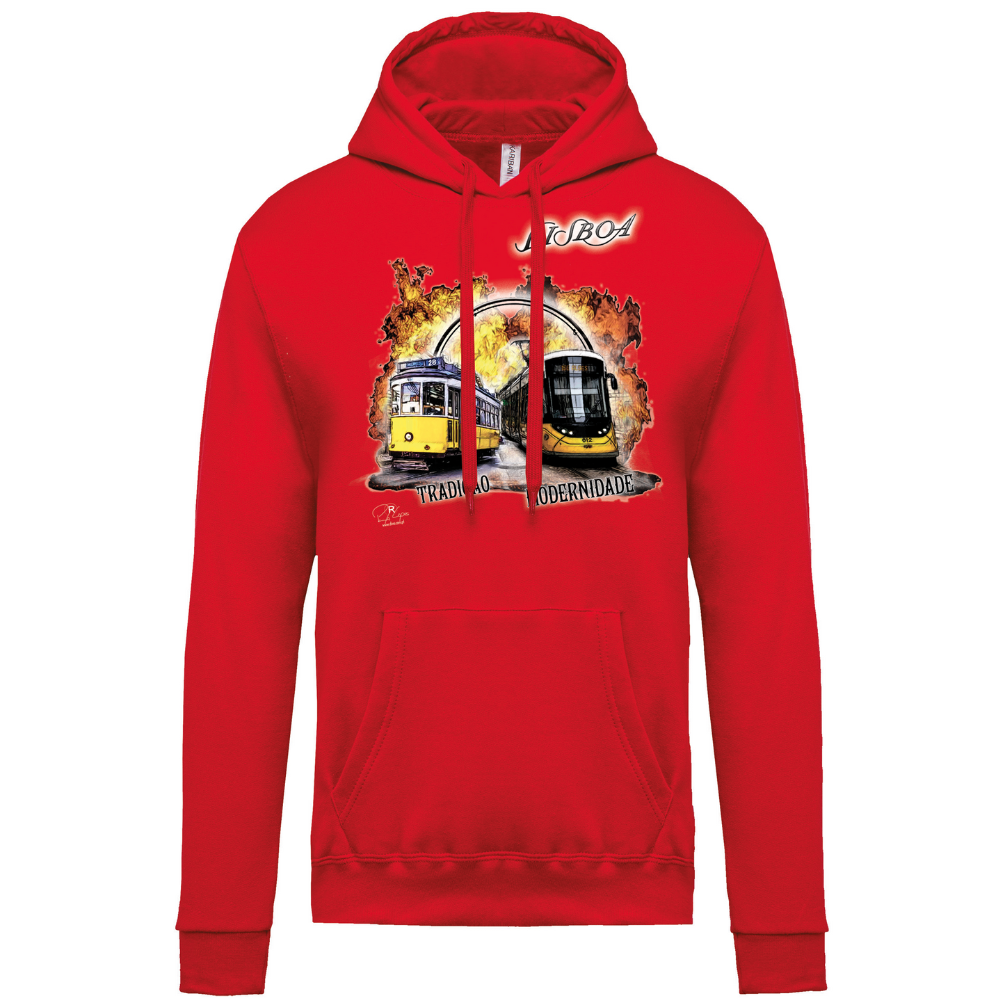 Sweatshirt Kariban com Capuz Tradição e Modernidade