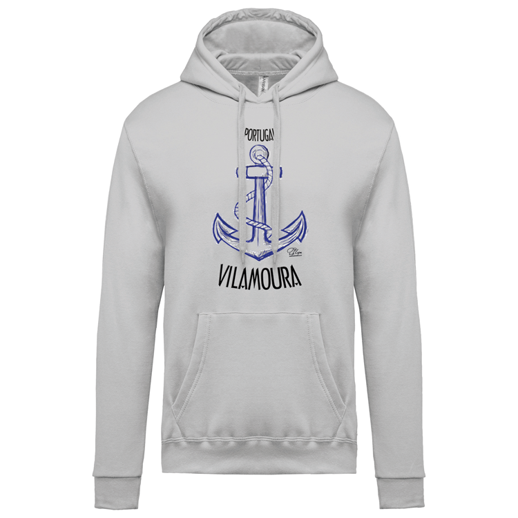 Sweatshirt Kariban com Capuz Âncora Vilamoura