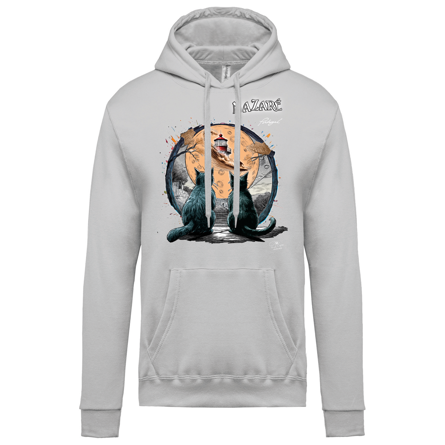 Sweatshirt Kariban com Capuz Luar Nazaré
