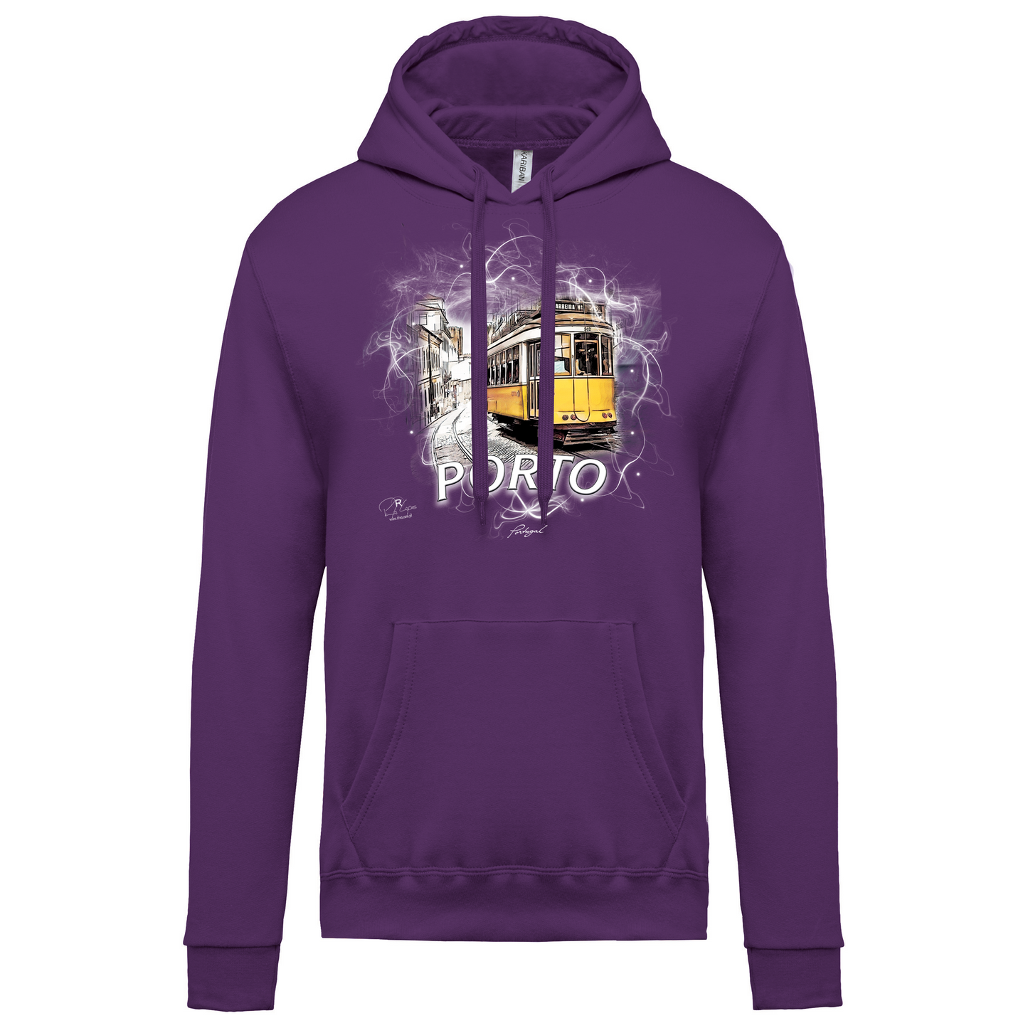 Sweatshirt Kariban com Capuz Carreira 28 Porto