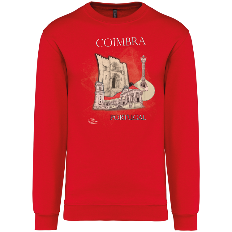 Sweatshirt Kariban sem Capuz Sé de Coimbra