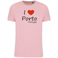 T-Shirt Algodão Biológico I Love Porto