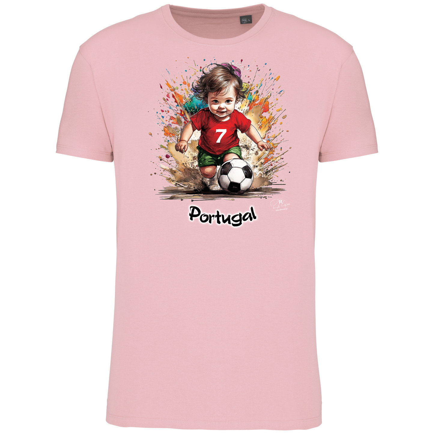 T-Shirt Algodão Biológico 7 Portugal