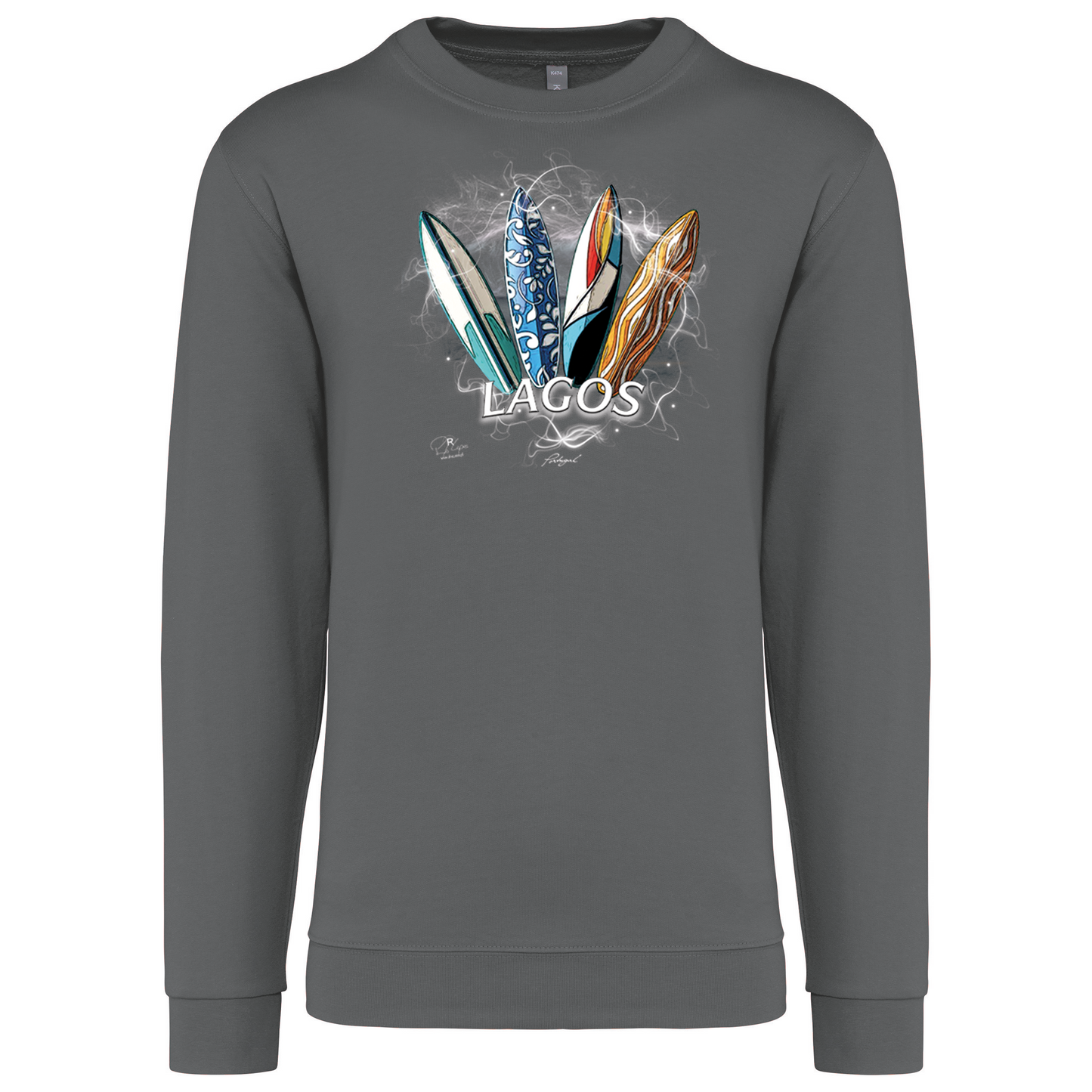 Sweatshirt Kariban sem Capuz Surfboards Lagos