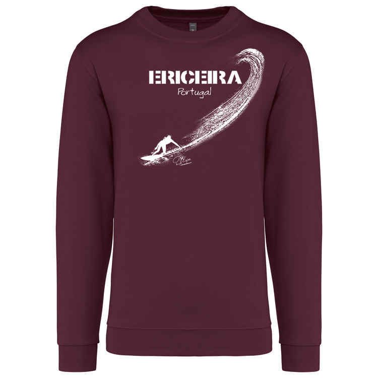 Sweatshirt Kariban sem Capuz Surf Ericeira