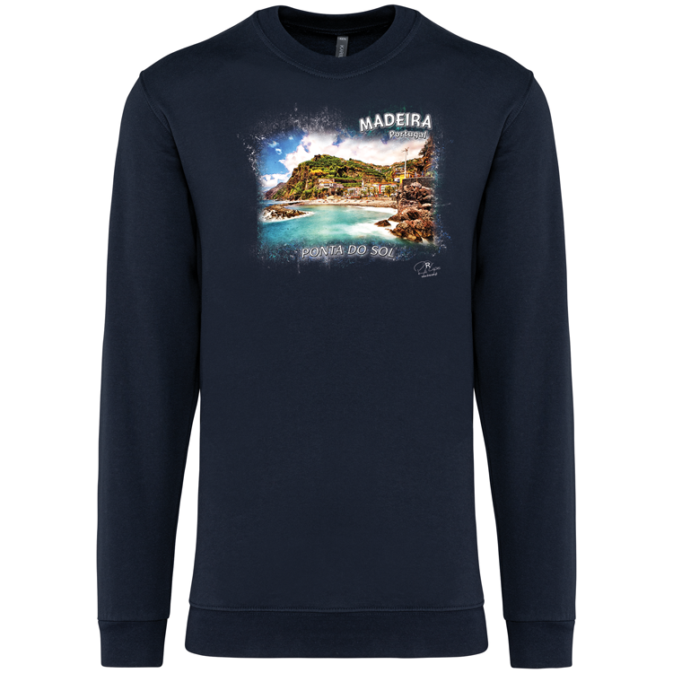 Sweatshirt Kariban sem Capuz Ponta do Sol