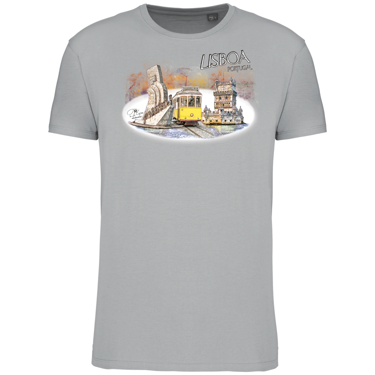 T-Shirt Algodão Biológico Monumentos Belém