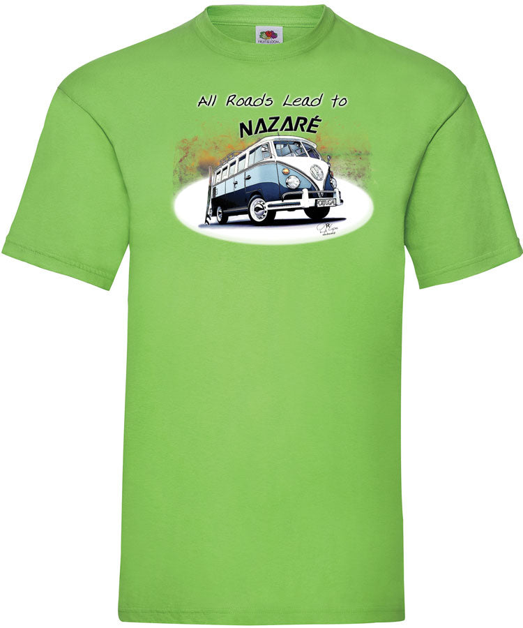 T-shirt All Roads Lead to Nazaré