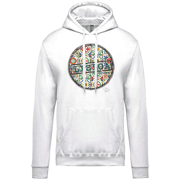Sweatshirt Kariban com Capuz Pin Lisboa
