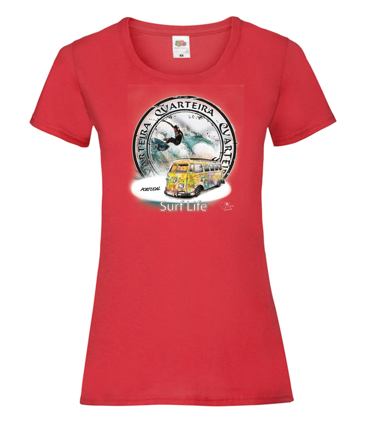 T-shirt Senhora Surf Life Quarteira