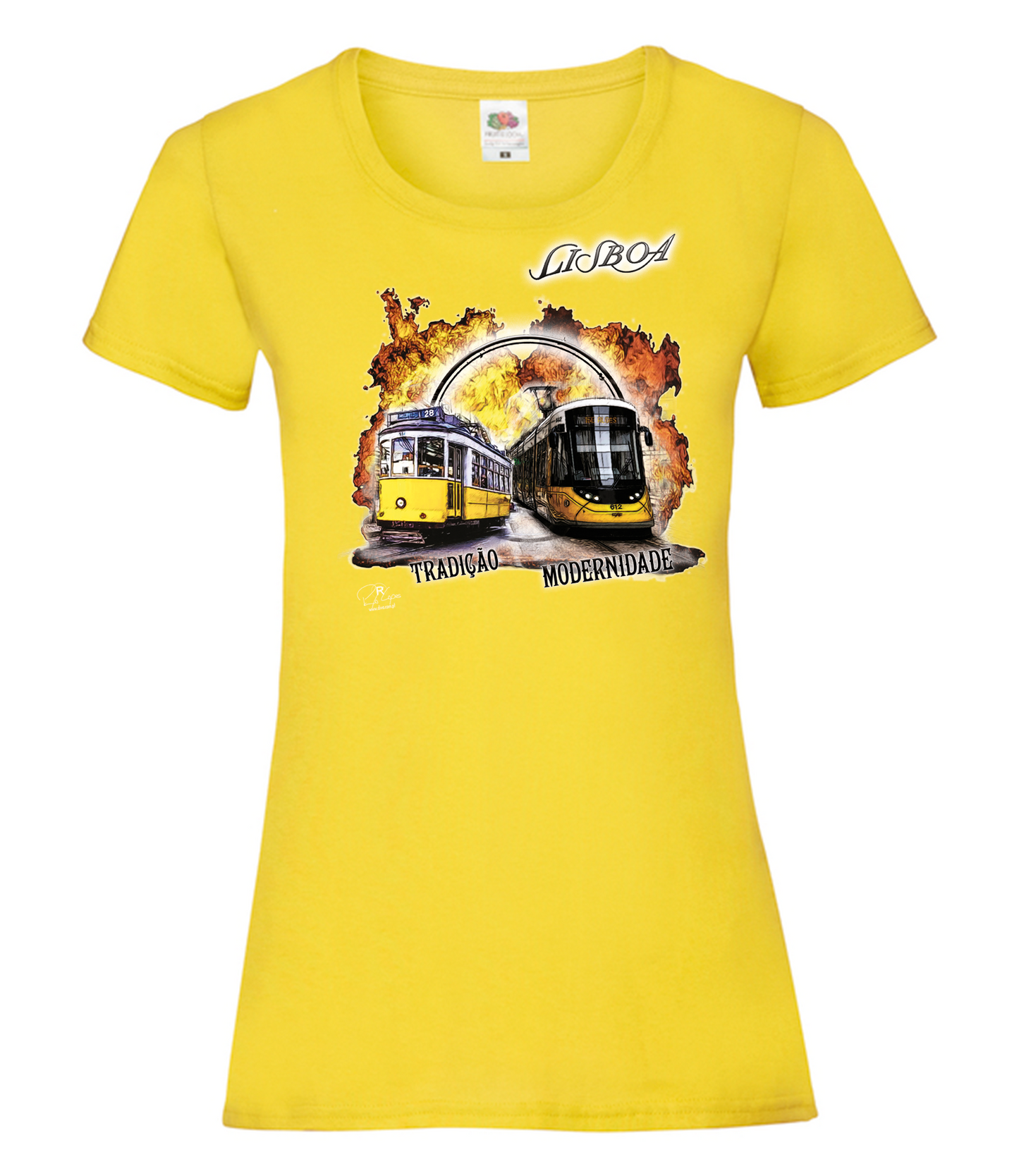 T-shirt Senhora Tradição e Modernidade