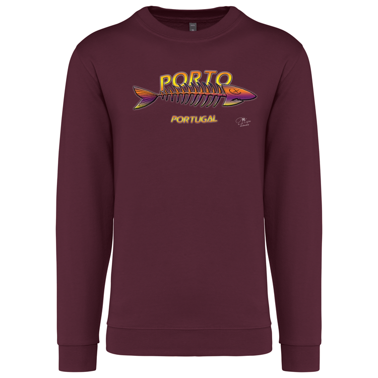 Sweatshirt Kariban sem Capuz Espinha Porto