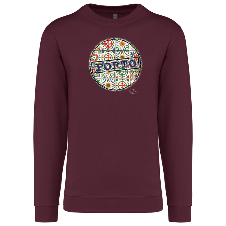 Sweatshirt Kariban sem Capuz Pin Porto