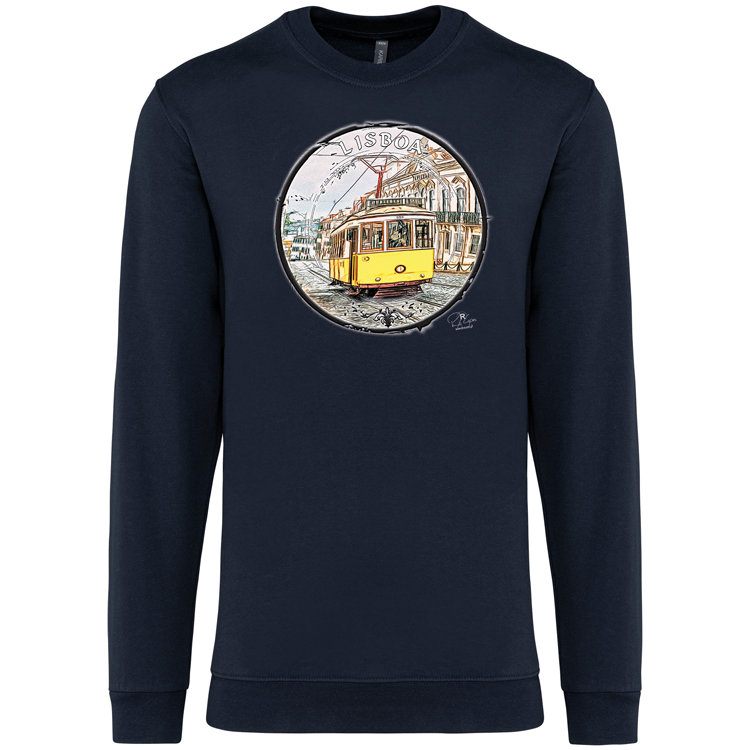 Sweatshirt Kariban sem Capuz Calçada do Combro