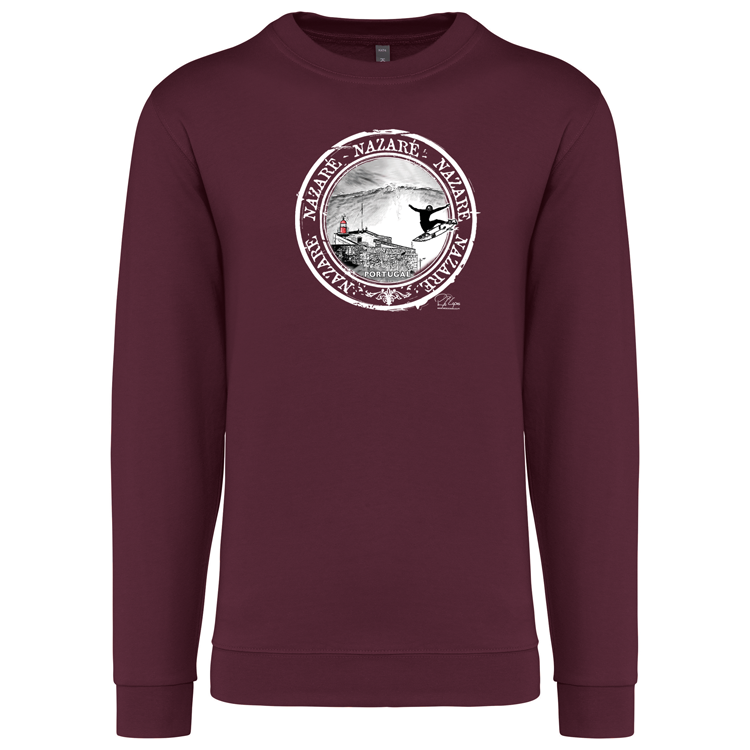 Sweatshirt Kariban sem Capuz Selo Nazaré