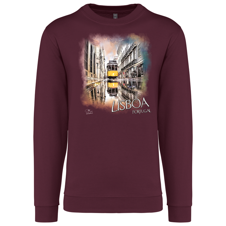 Sweatshirt Kariban sem Capuz Espelho Lisboa