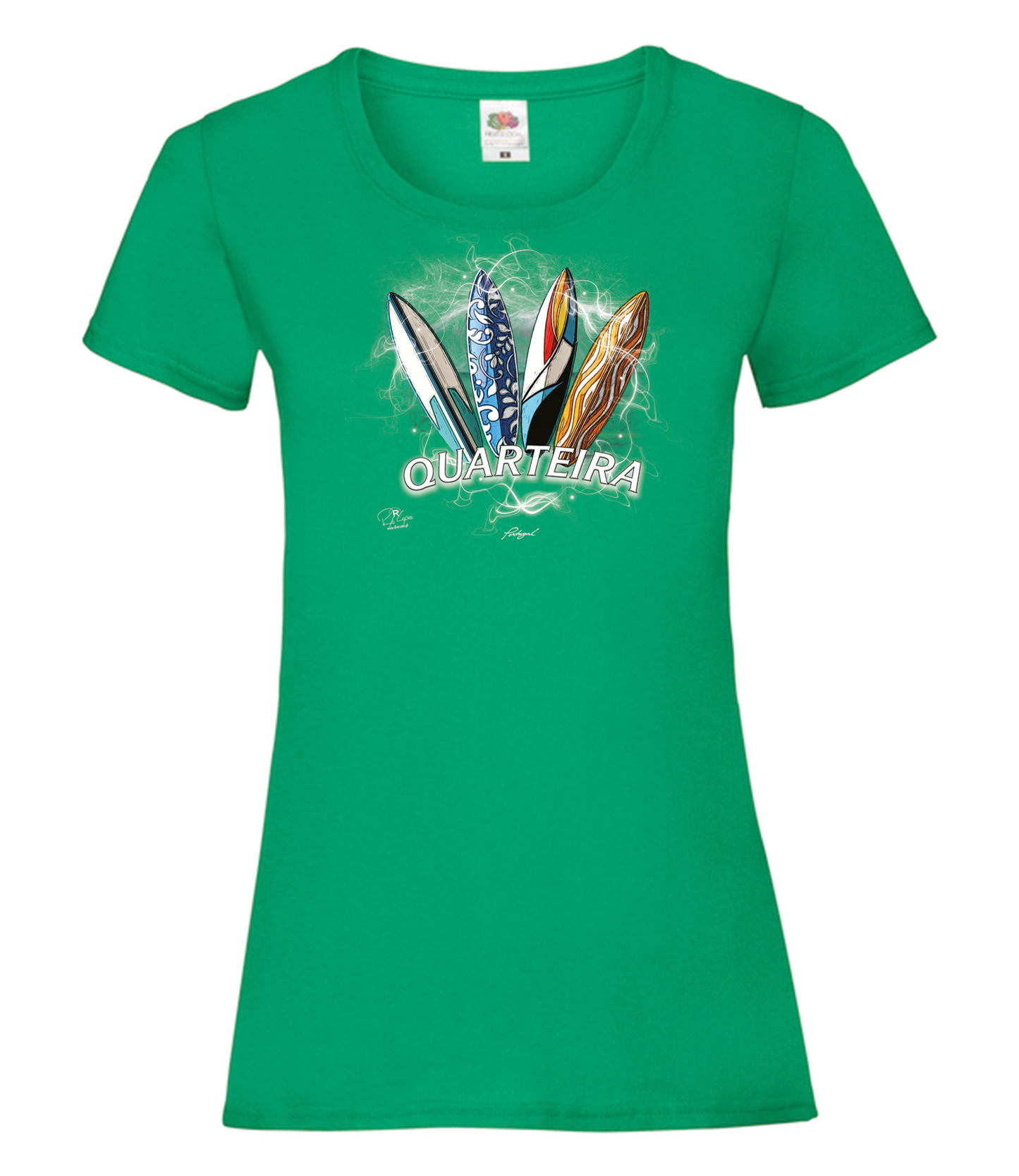T-shirt Senhora Surfboards Quarteira